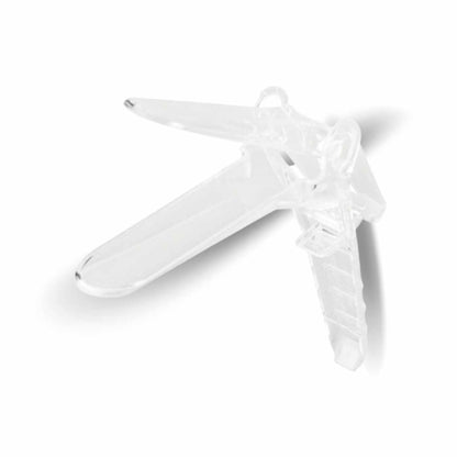 Speculum helps guide the insemination process