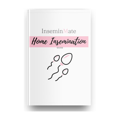 Guide on at home self insemination guide including, 20 page guide step by step process on how to inseminate, how to use a ovulation and pregnancy tracker, how to use OPk and pregnancy hcg tests, herbs and supplements to help improve fertility