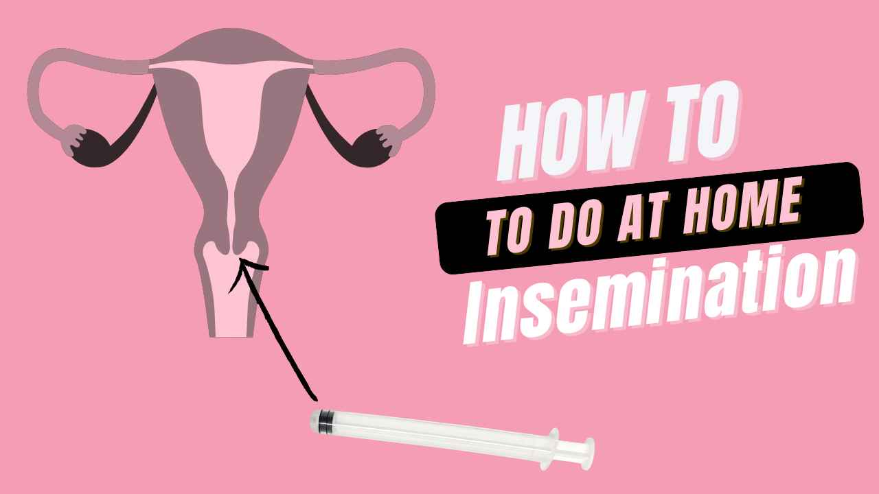 Load video: How to do at home insemination using IVI or insemination syringe, syringe is placed right up close to cervix and then sperm is dipressed right at cervix entry point